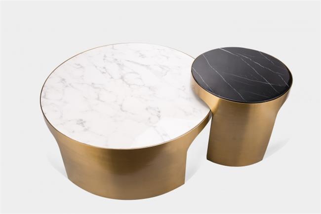 שולחן סלוני מעוצב מנירוסטה (4) - רהיטי עטרת