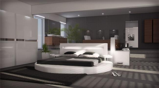 מיטה זוגית עגולה דגם A508 - רהיטי עטרת