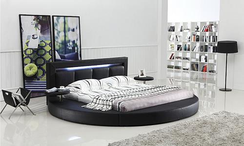 מיטה זוגית עגולה דגם A508-1 - רהיטי עטרת