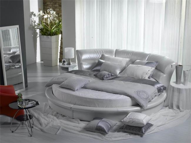 מיטה זוגית עגולה דגם CY002 - רהיטי עטרת