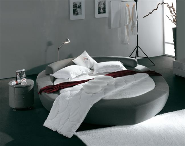מיטה זוגית עגולה דגם CY003 - רהיטי עטרת