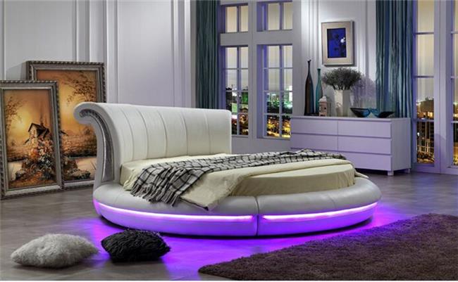 מיטה זוגית עגולה דגם CY011 - רהיטי עטרת