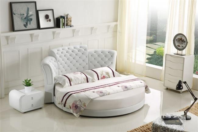 מיטה זוגית עגולה דגם CY015 - רהיטי עטרת