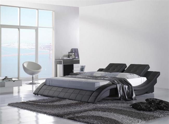 מיטה זוגית דגם A021 black - רהיטי עטרת