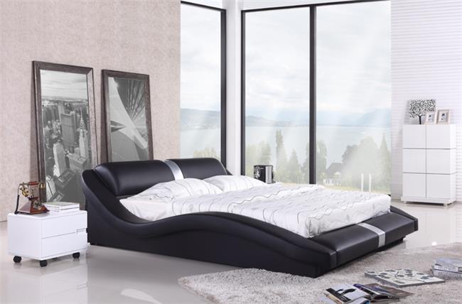 מיטה זוגית דגם A070 black - רהיטי עטרת