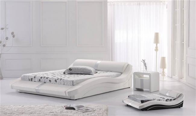 מיטה זוגית דגם A070 white - רהיטי עטרת