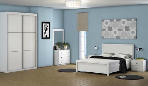 חדר שינה OLIVER עם ארון הזזה - InStyle