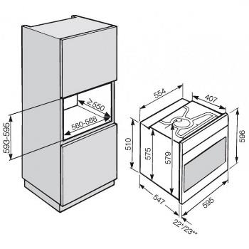 תנור אפייה בנוי MIELE דגם H6260B CLST - חשמל נטו