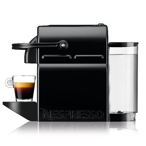 מכונת קפה NESPRESSO איניסייה בצבע שחור דגם D40 כולל מקציף חלב אירוצ'ינו - חשמל נטו