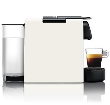 מכונת קפה NESPRESSO ESSENZA MINI בצבע לבן דגם D30 כולל מקציף חלב ארוצ'ינו - חשמל נטו