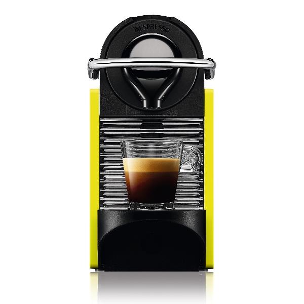 מכונת קפה נספרסו בצבע שחור וצהוב לימון דגם C60 - חשמל נטו