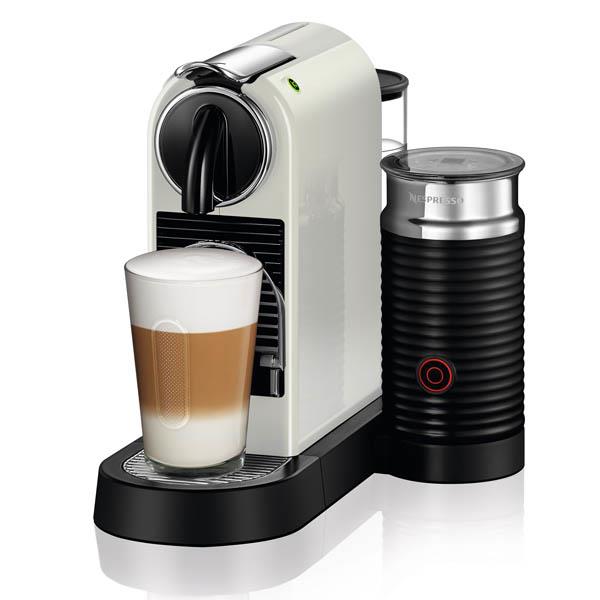 מכונת קפה CITIZ&MILK בצבע לבן מבית NESPRESSO דגם D122 - חשמל נטו
