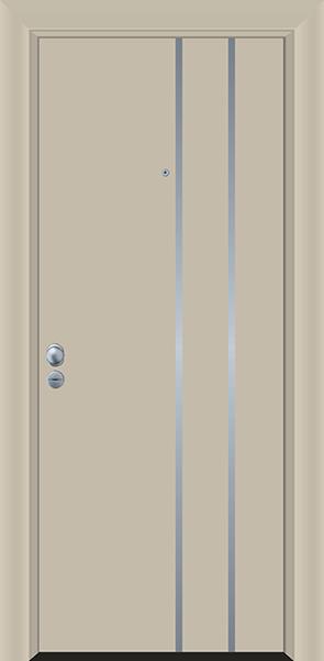 דלת כניסה דגם INOX-4103 - פאנלוס