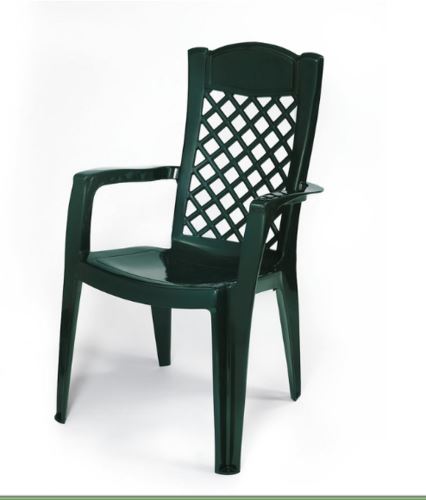 4 כיסאות פלסטיק כתר דגם לירון - GARDENSALE