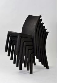 2 כיסאות פלסטיק דגם טוסקנה - GARDENSALE