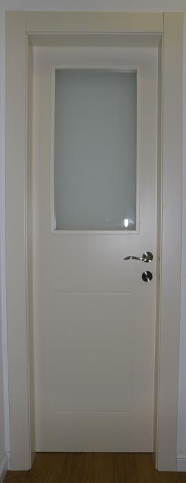 דלת פנים חלון מרובע - פרקט & DOOR'S