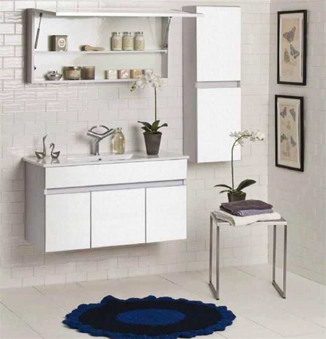 ארון אמבטיה תלוי דגם ענבר - א. ארונות אמבטיה מעוצבים