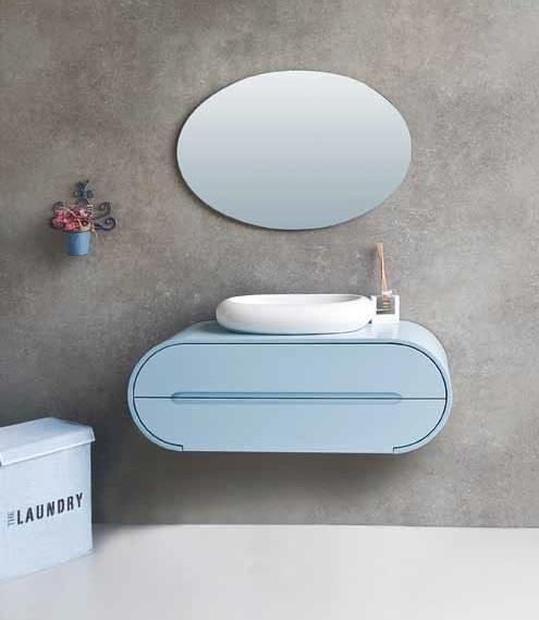 ארון אמבטיה תלוי דגם רטרו - א. ארונות אמבטיה מעוצבים