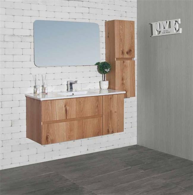 ארון אמבטיה תלוי דגם מיכל - א. ארונות אמבטיה מעוצבים