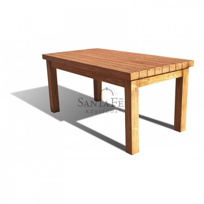 שולחן עץ בנוי - הגלריה המקסיקנית