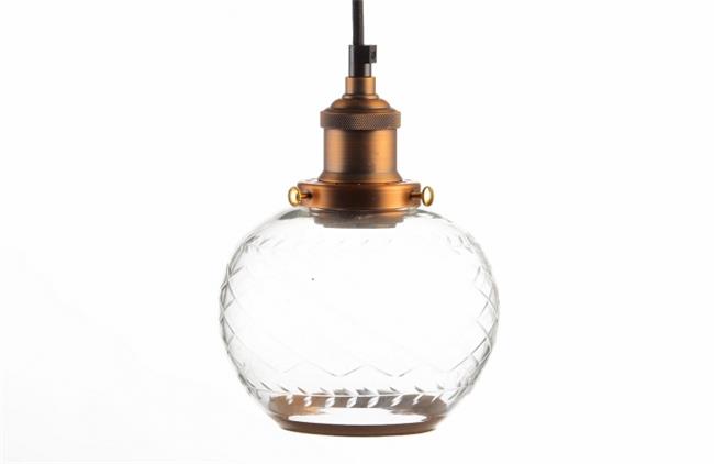מנורה לתלייה מזכוכית AM269G - הגלריה המקסיקנית