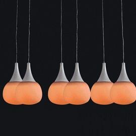 מנורה דגם טמפו שישיה - תמי ורפי תאורה מעוצבת