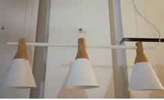 מנורת תליה שלישיה קוטר 25 - תמי ורפי תאורה מעוצבת