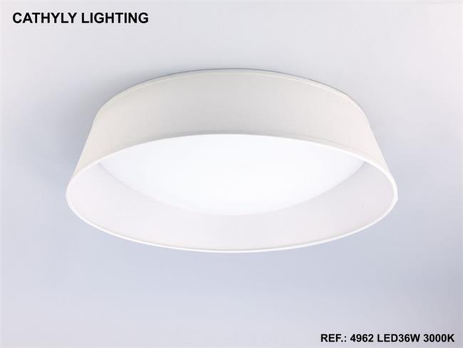 מנורת תקרה 36W LED בד - תמי ורפי תאורה מעוצבת