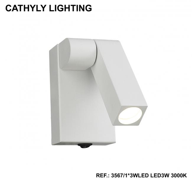 מנורת קיר LED 3W - תמי ורפי תאורה מעוצבת