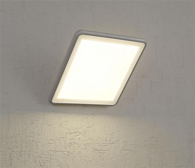 מנורת תקרה קיר LED מוגן 36W אפור - תמי ורפי תאורה מעוצבת