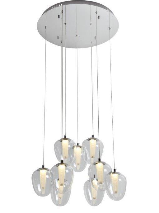 מנורת תליה תשיעייה LED - תמי ורפי תאורה מעוצבת