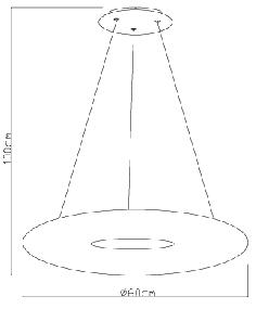 מנורה תלויה בנג'י 5 - תמי ורפי תאורה מעוצבת