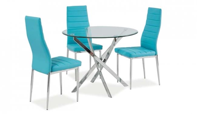 שולחן פינת אוכל דגם AGIS + כיסאות - רהיטי זילבר