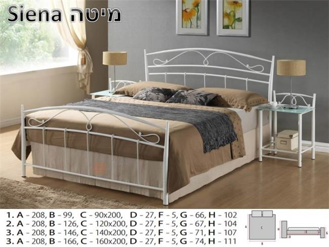 מיטה דגם SIENA - רהיטי זילבר