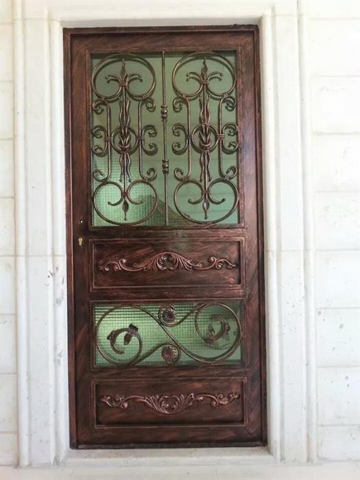 דלתות כניסה בעיצוב יפיפה - מסגרית הדודים בע"מ
