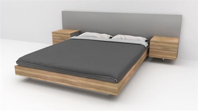 מיטה זוגית יאנג מרחפת קומפלט - רהיטי דורון 