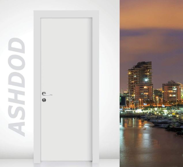 דלת פנים דגם אשדוד - סיטי דורס - city doors