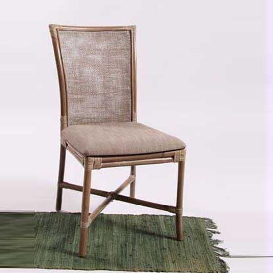 כסא דקורטיבי מבמבוק וראטן - העץ הנדיב