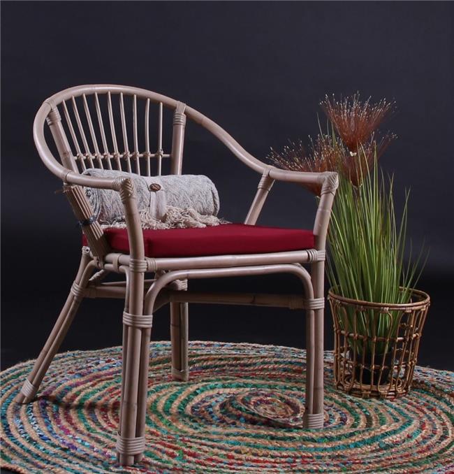 כורסא מבמבוק טבעי דגם הדר - העץ הנדיב