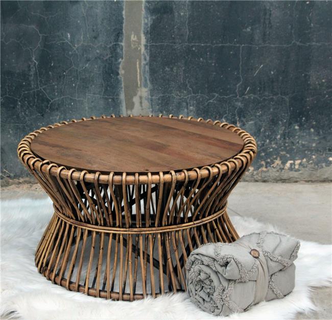 שולחן סלון מראטן דגם רועי 2 - העץ הנדיב