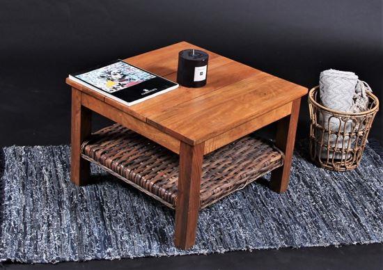 שולחן סלון מרובע דגם מראקש - העץ הנדיב