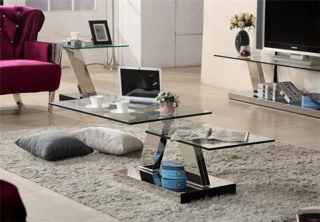 שולחן זכוכית מעוצב - רהיטי אדרי 