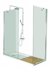 מקלחון walk in shower - אל גל תעשיות אקריליות (אלגל)
