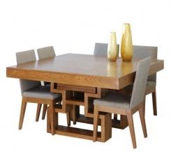 שולחן מרובע עץ אלון צרפתי - עץ המשאלות