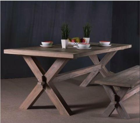 שולחן מלבני - וסטו VASTU - גלריית רהיטים מעץ מלא 