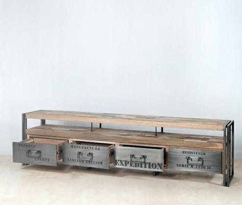 מזנון טלויזיה - וסטו VASTU - גלריית רהיטים מעץ מלא 