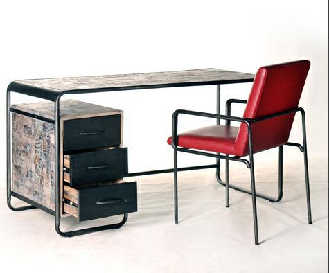 שולחן לחדר עבודה - וסטו VASTU - גלריית רהיטים מעץ מלא 