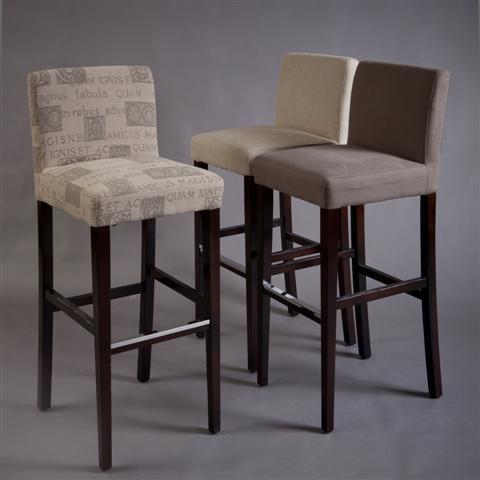 כסא בר מרופד - וסטו VASTU - גלריית רהיטים מעץ מלא 
