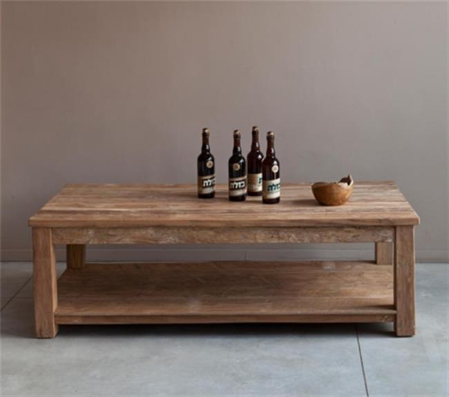 שולחן סלון מרשים - וסטו VASTU - גלריית רהיטים מעץ מלא 