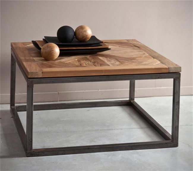 שולחן מרובע מעץ מלא - וסטו VASTU - גלריית רהיטים מעץ מלא 
